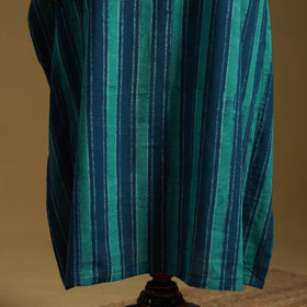 Hand akola long kaftan with tie-up waist 16 - handcrafted