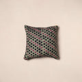Green - hand batik cotton cushion cover 19 - handcrafted