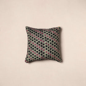 Green - hand batik cotton cushion cover 19 - handcrafted
