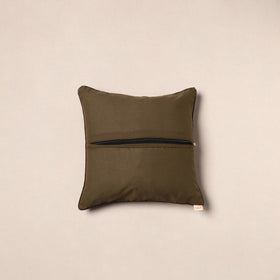 Green - hand batik cotton cushion cover 19 - handcrafted