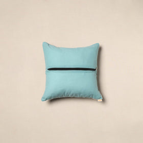 Green - hand batik cotton cushion cover 20 - handcrafted