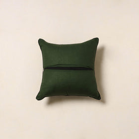 Green - hand batik cotton cushion cover 68 - handcrafted