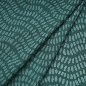 Green Hand Batik Print Cotton Fabric