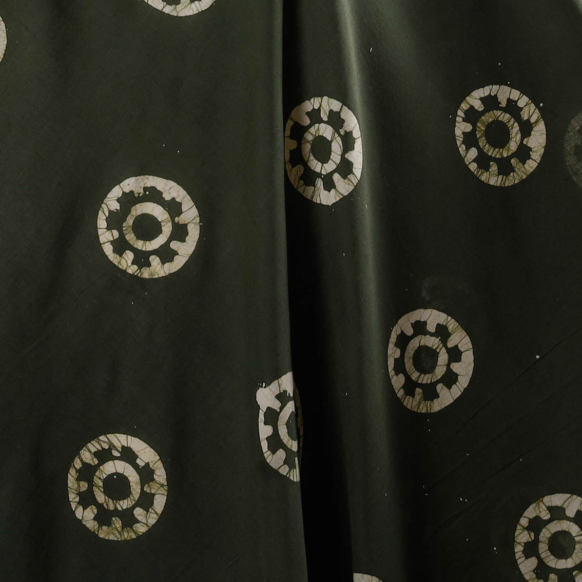 Hand batik cotton fabric 19 - handcrafted