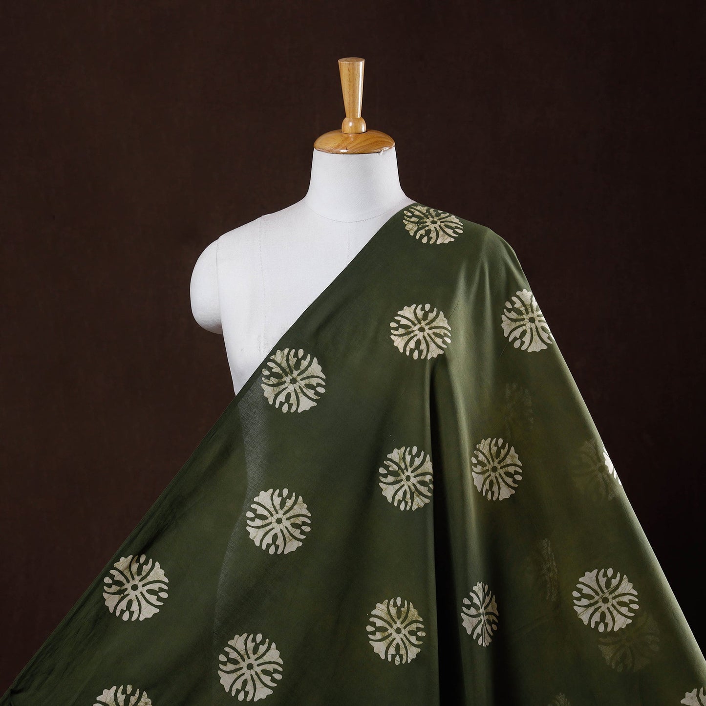 Hand batik cotton fabric 24 - handcrafted