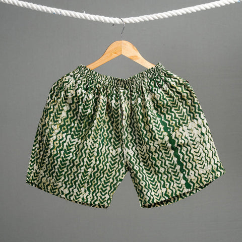  Hand Batik Printed Cotton Unisex Boxer/Shorts 