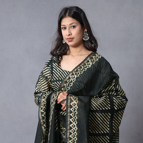 Batik Kurta with Palazzo & Dupatta Set