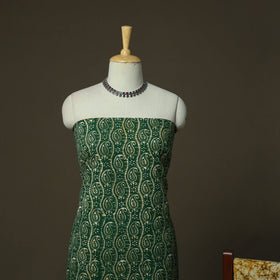 Hand batik cotton 3pc unstitched dress material 23