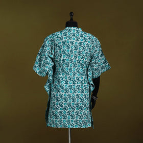 Hand batik cotton medium kaftan 54 - handcrafted