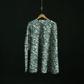 Hand block batik print cotton wrap around skirt 03