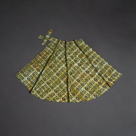Hand batik cotton wrap around skirt 100 - handcrafted