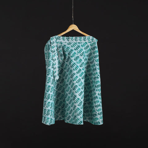 Hand batik cotton wrap around skirt 101 - handcrafted