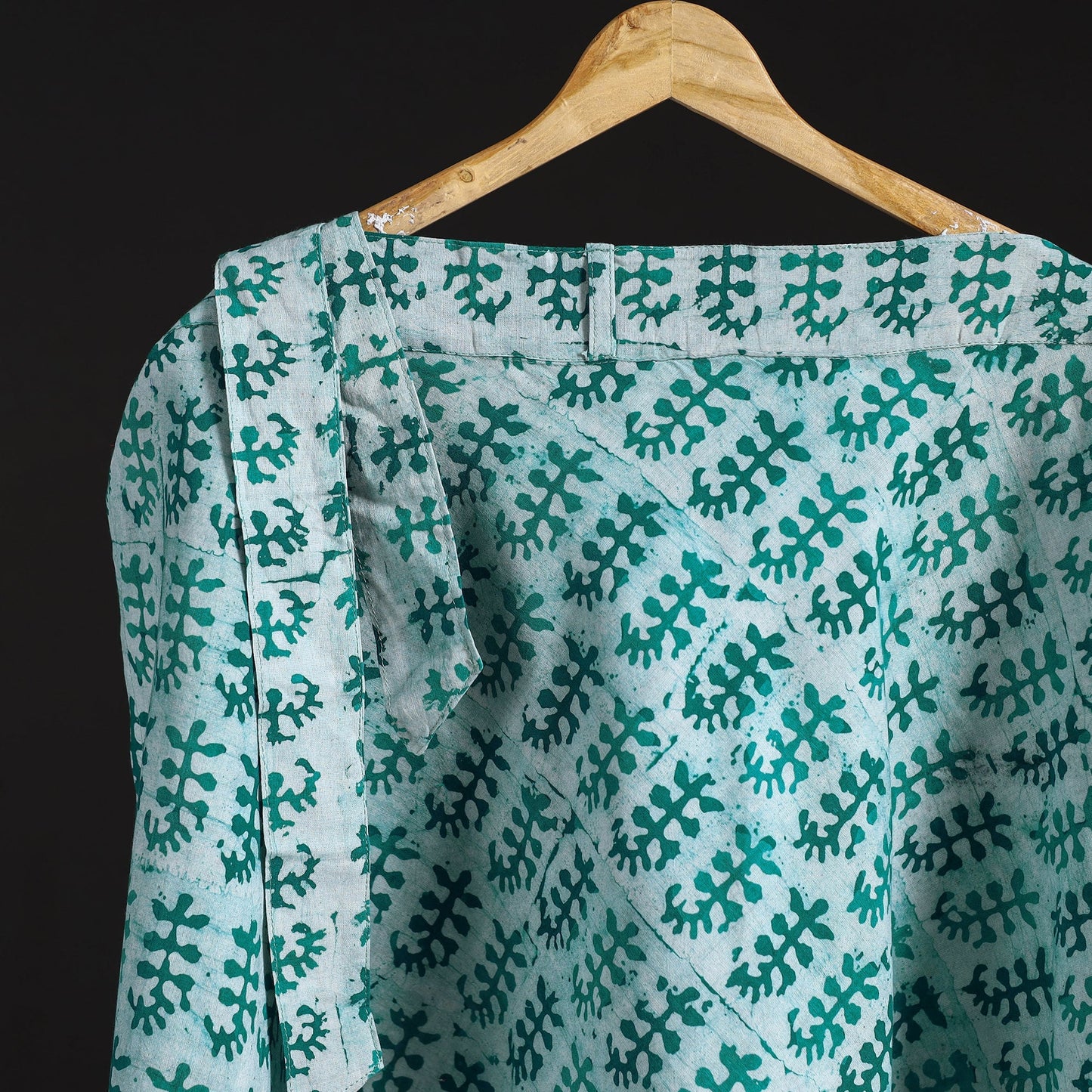 Hand batik cotton wrap around skirt 101 - handcrafted