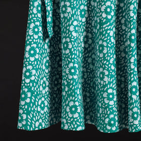 Hand batik cotton wrap around skirt 106 - handcrafted