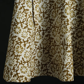 Hand block batik print cotton wrap around skirt 23