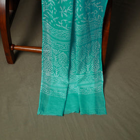 Hand block jaipur print cotton 3pc unstitched dress