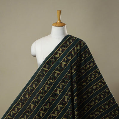 Hand cotton natural dyed fabric 08 - handcrafted