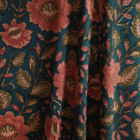 Hand block print cotton sanganeri fabric 07 - handcrafted