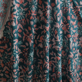 Hand block print cotton sanganeri fabric 13 - handcrafted
