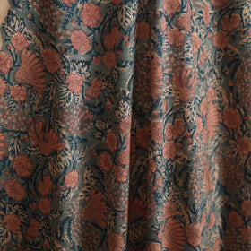 Hand block print cotton sanganeri fabric 14 - handcrafted