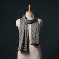 Hand block print cotton sanganeri stole 20 - handcrafted