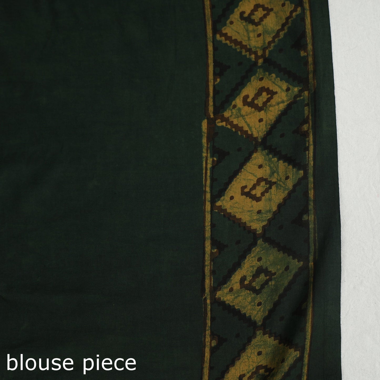 block printed saree