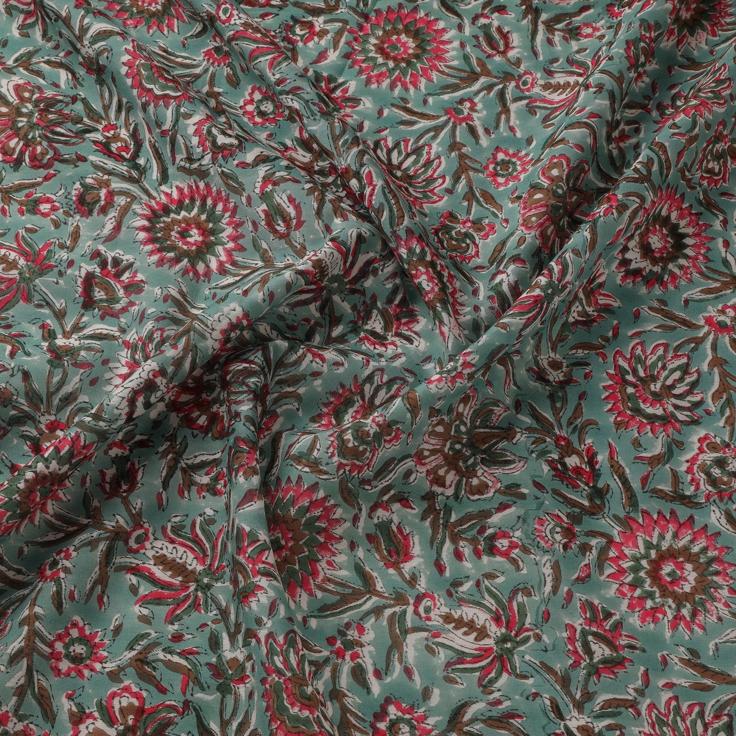 Hand sanganeri fabric 18 - handcrafted