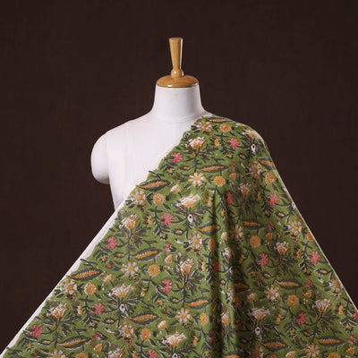 Hand cotton sanganeri fabric 01 - handcrafted