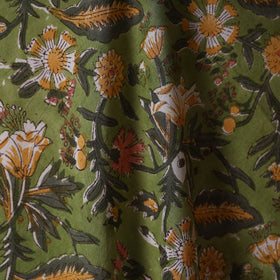 Hand cotton sanganeri fabric 01 - handcrafted