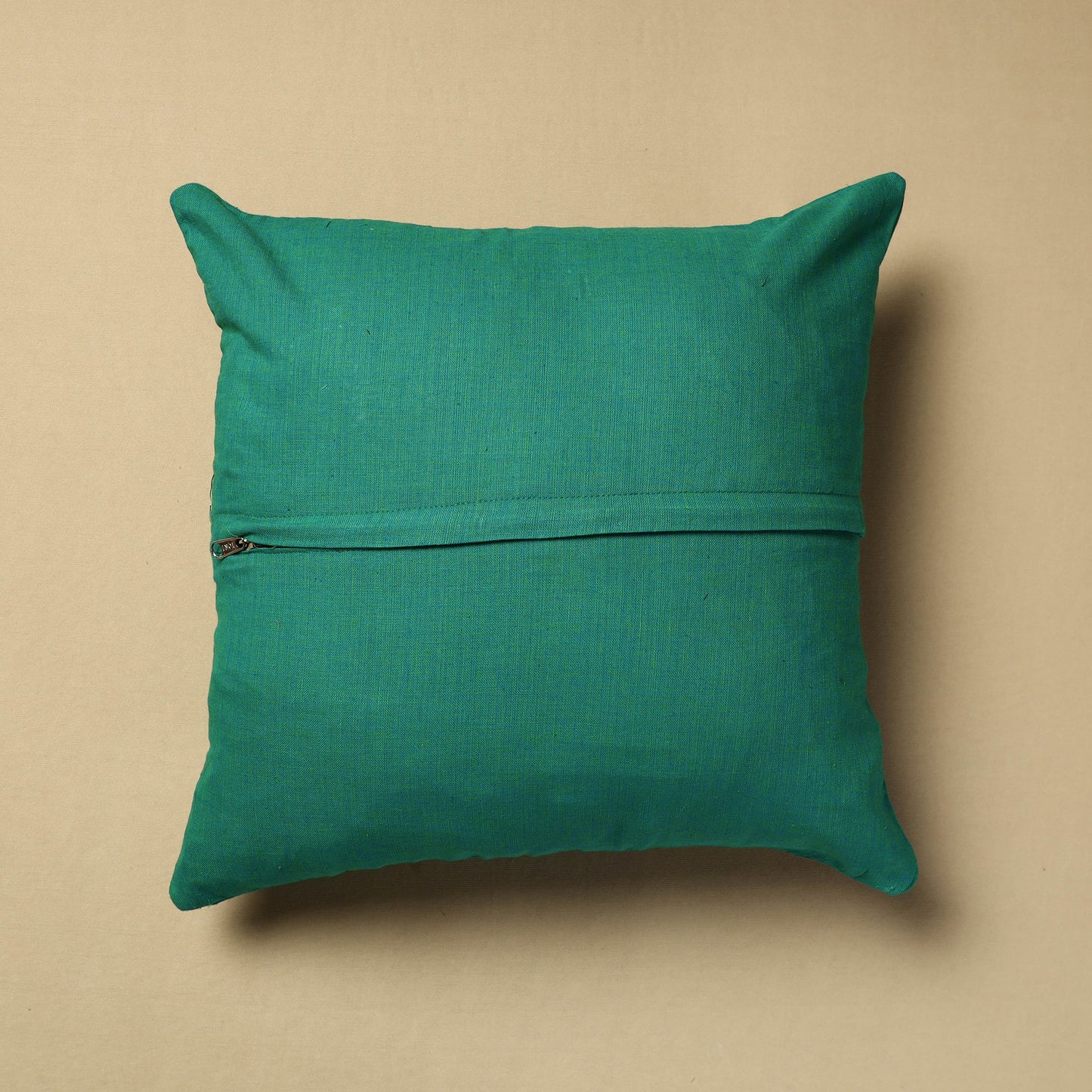 Buy Hand Embroidery Plain Cotton Cushion Cover (16 x 16 in) Online at iTokri.com