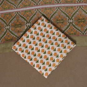 Hand sanganeri cotton 3pc unstitched dress material 14