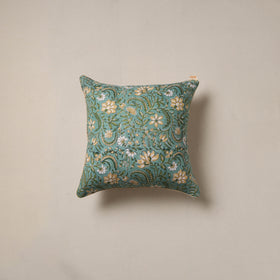Hand sanganeri cushion cover 07 - handcrafted