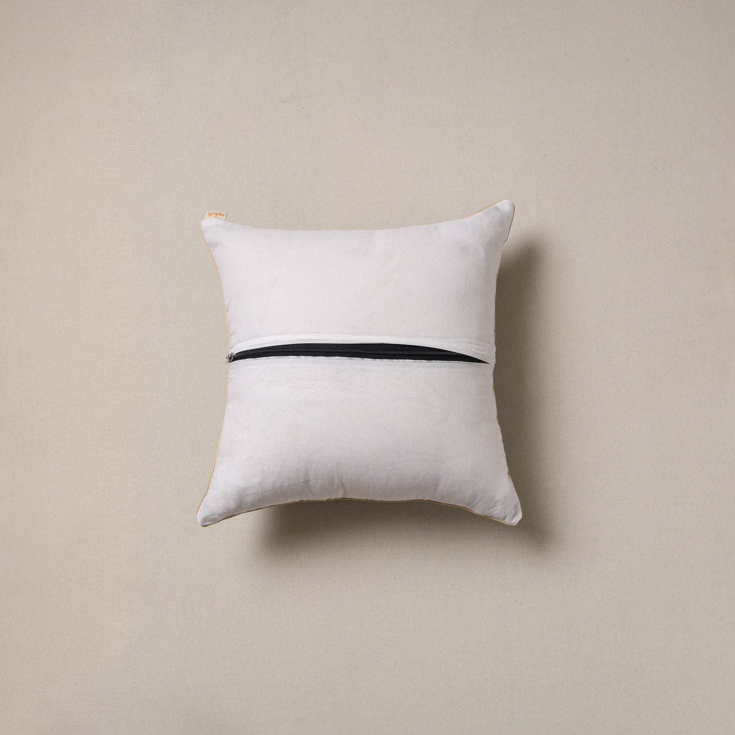 Hand sanganeri cushion cover 07 - handcrafted
