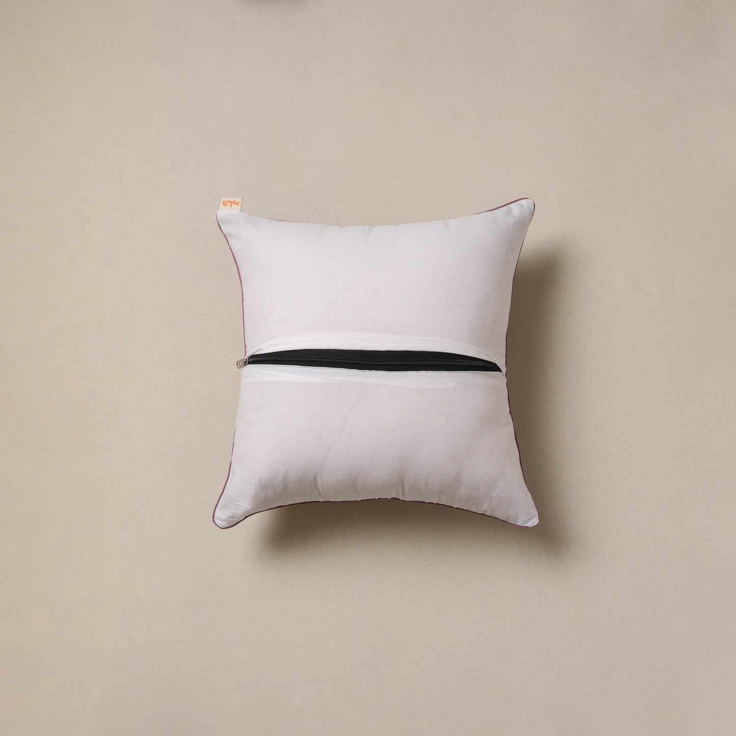 Hand sanganeri cushion cover 19 - handcrafted