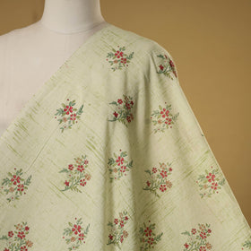 Hand slub cotton sanganeri fabric 12 - handcrafted