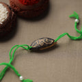  Green - Handcrafted Plantable Seed Rakhi 