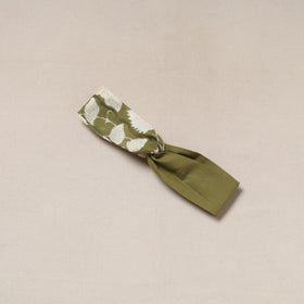 Handcrafted cotton elastic headband 01