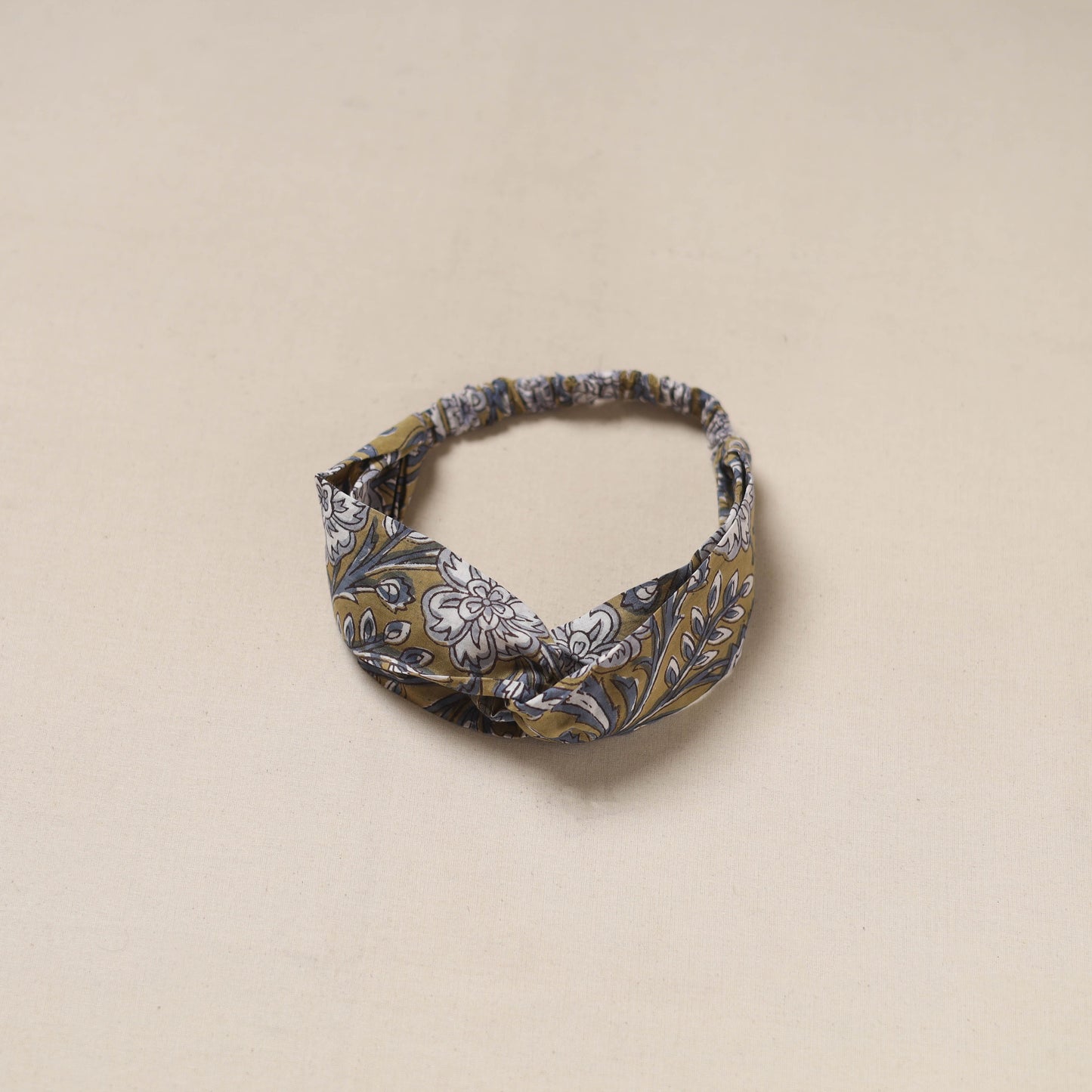 Handcrafted cotton elastic headband 33