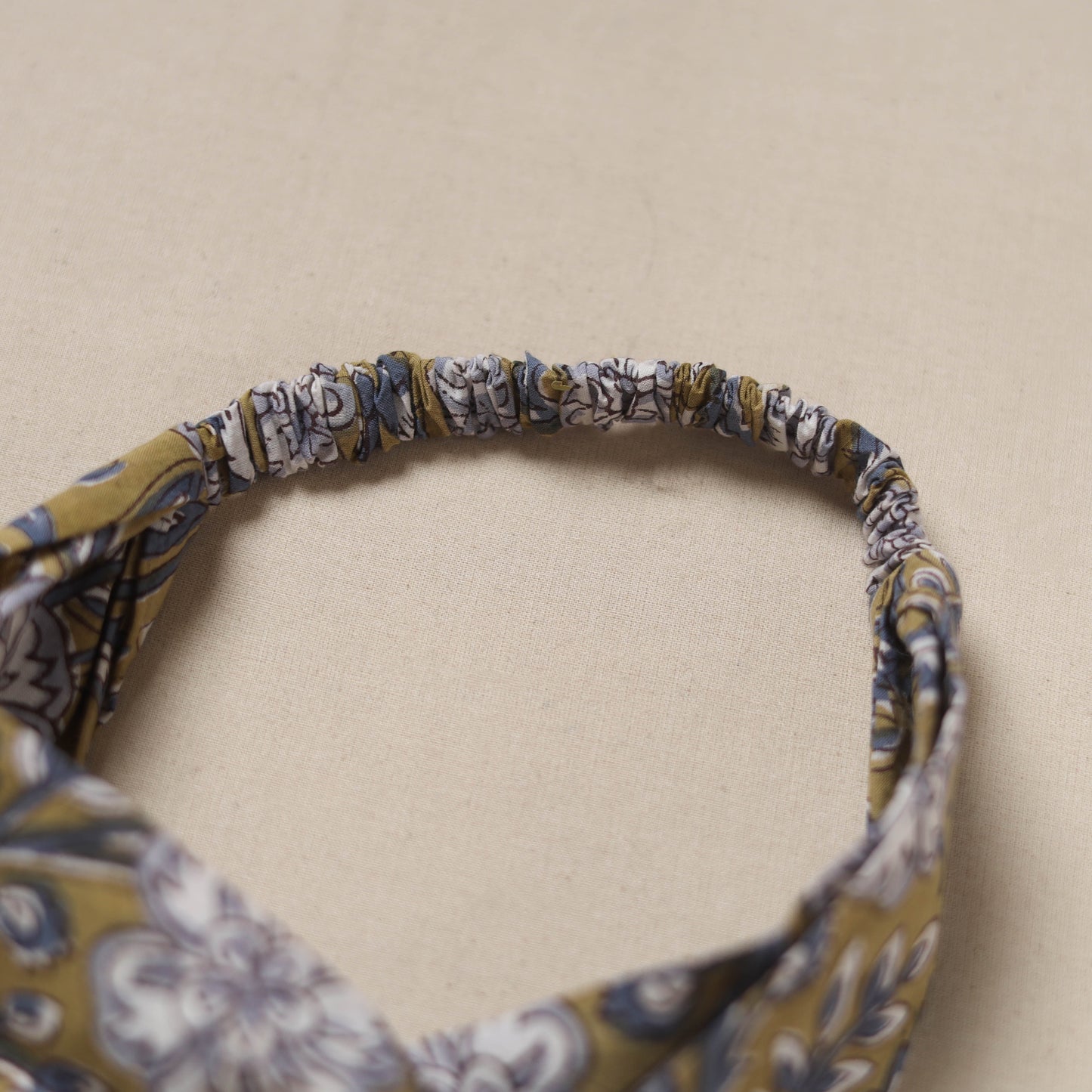 Handcrafted cotton elastic headband 33