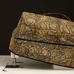 Green Handcrafted Cotton Sewing Machine Cover 