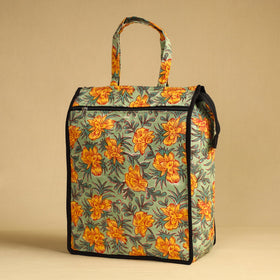 Green Handcrafted Cotton Shopping Bag 04