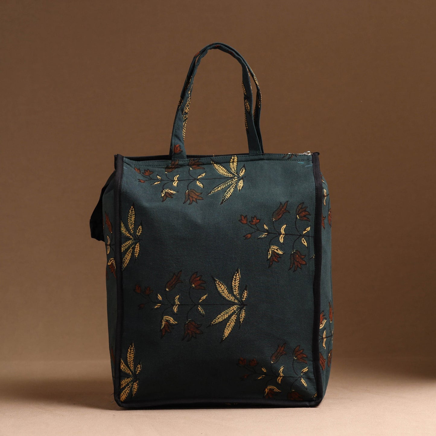 Green Handcrafted Cotton Shopping Bag 06