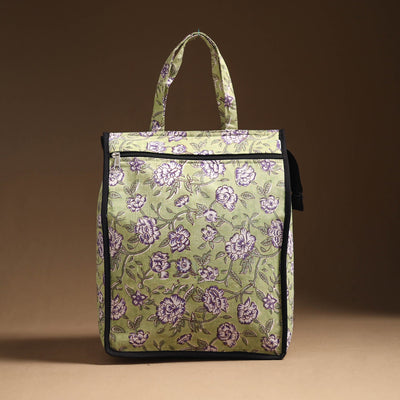 Green Eco Friendly Handcrafted Cotton Shopping Bag