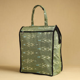 Green Handcrafted Cotton Shopping Bag 20