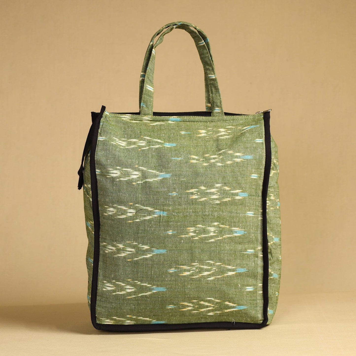 Green Handcrafted Cotton Shopping Bag 20