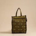 Green Handcrafted Cotton Shopping Hand Bag