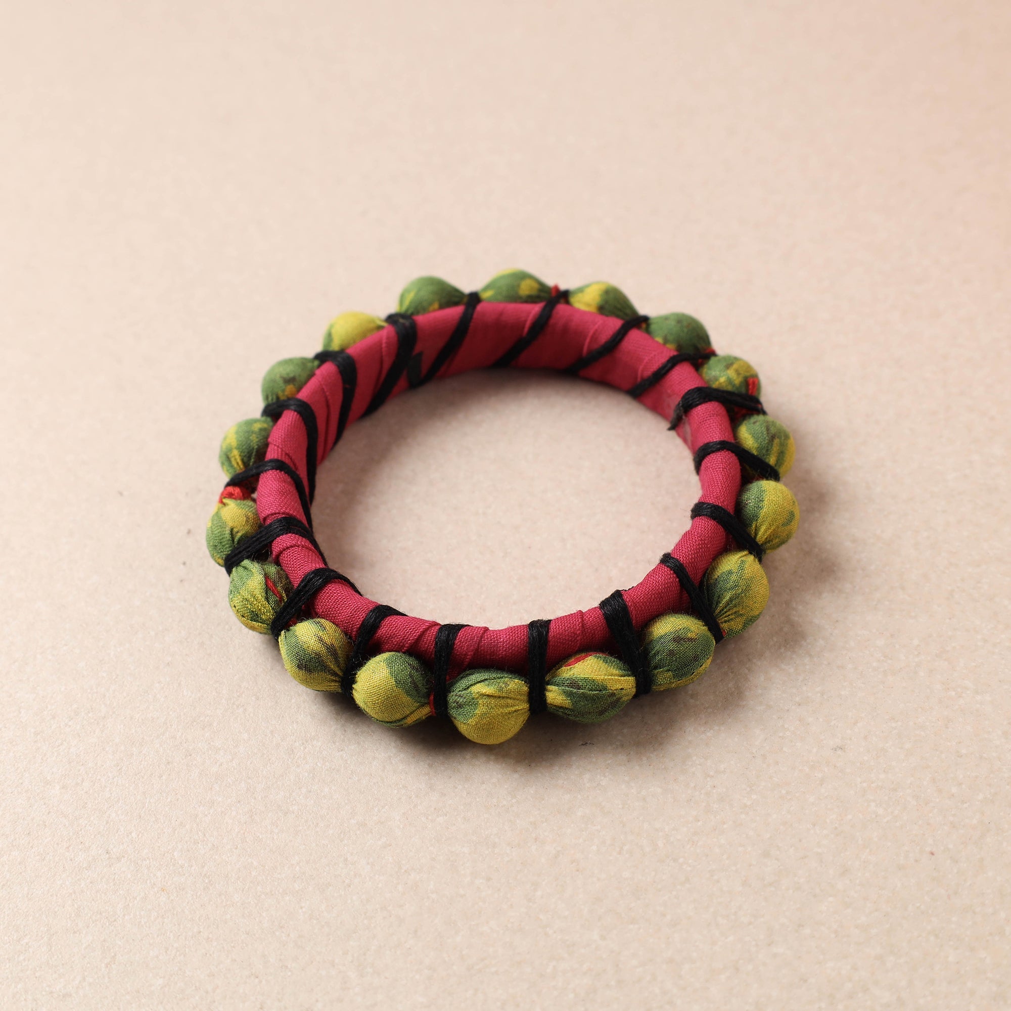 Blue - Handcrafted Fabart Ghungroo Bangle by Asalkaar main image 1