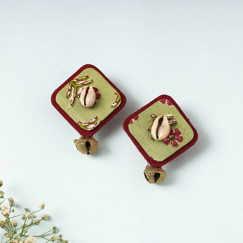  Handcrafted Fabart Earrings by Asalkaar 