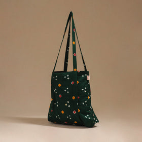 Handcrafted fabric jhola bag 04