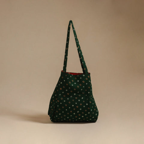 Handcrafted fabric jhola bag 05